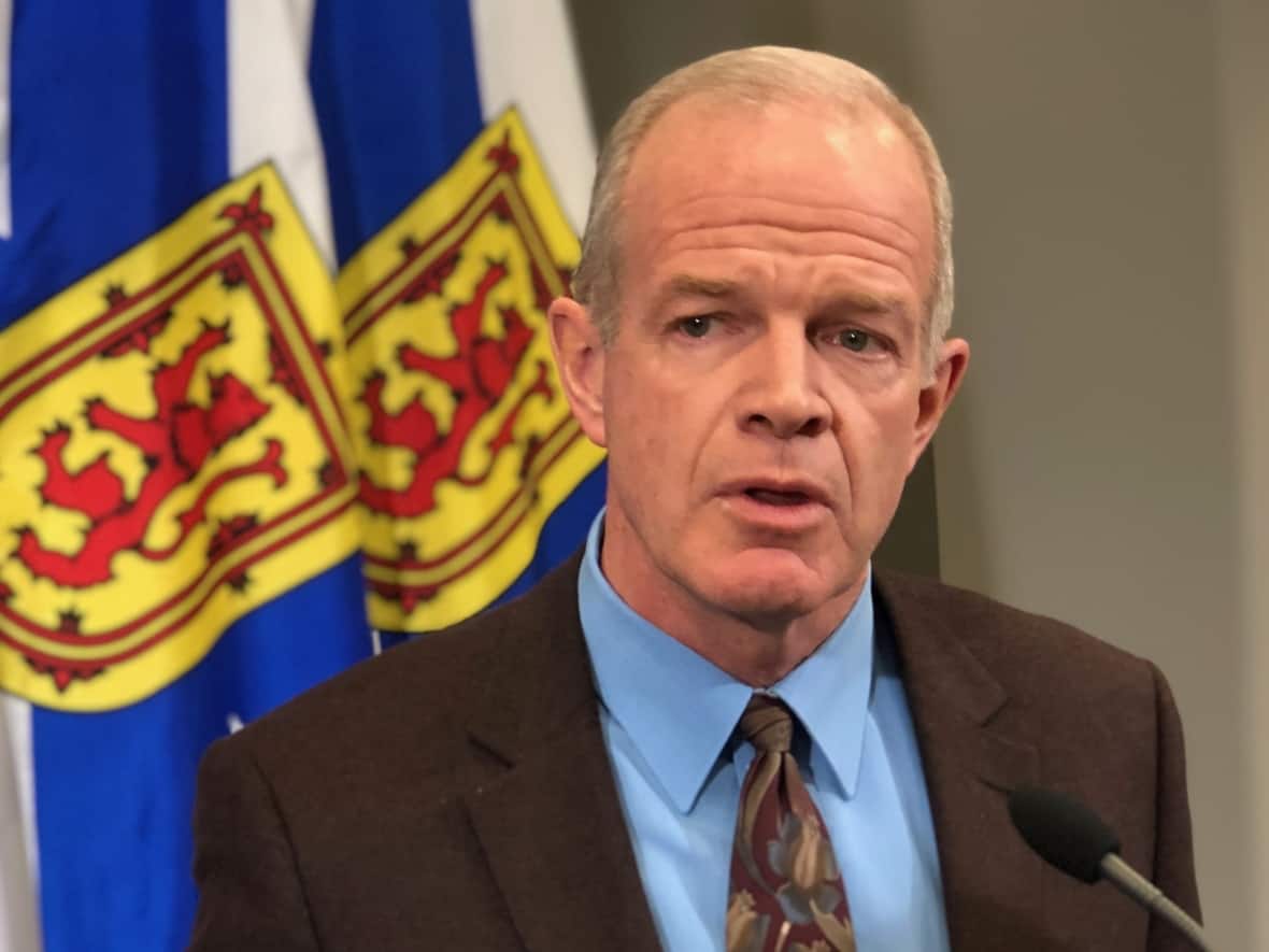 Former justice minister Mark Furey says there was opposition within the RCMP to a proposed public alerting system when he was with the force. He says it was a 'key decision' in his retiring from the RCMP. (Craig Paisley/CBC - image credit)