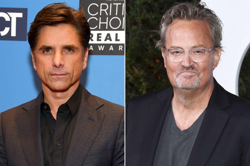 <p>Michael Kovac/Getty; Gregg DeGuire/FilmMagic</p> John Stamos; Matthew Perry