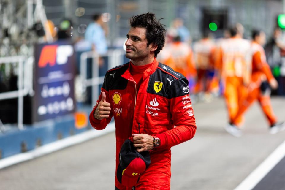 Carlos Sainz has been linked with a move to Audi for 2026 (Getty Images)