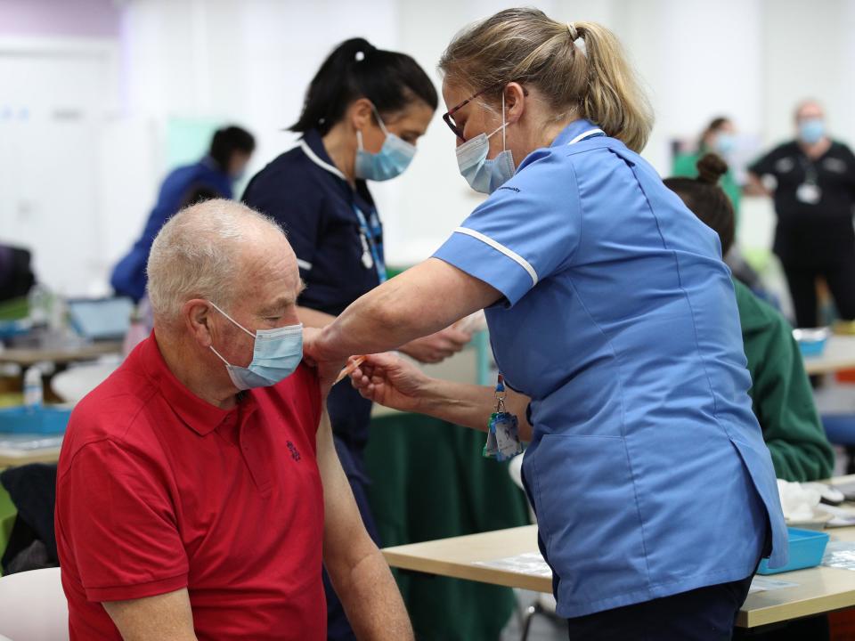 <p>Chancellor Rishi Sunak  announced a £1.6bn funding boost for the vaccine rollout in his budget</p> (Yui Mok/PA)