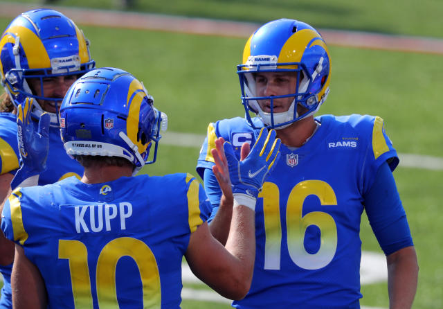 Jared Goff using Cooper Kupp's techniques to help Lions rookie WR Amon-Ra  St. Brown