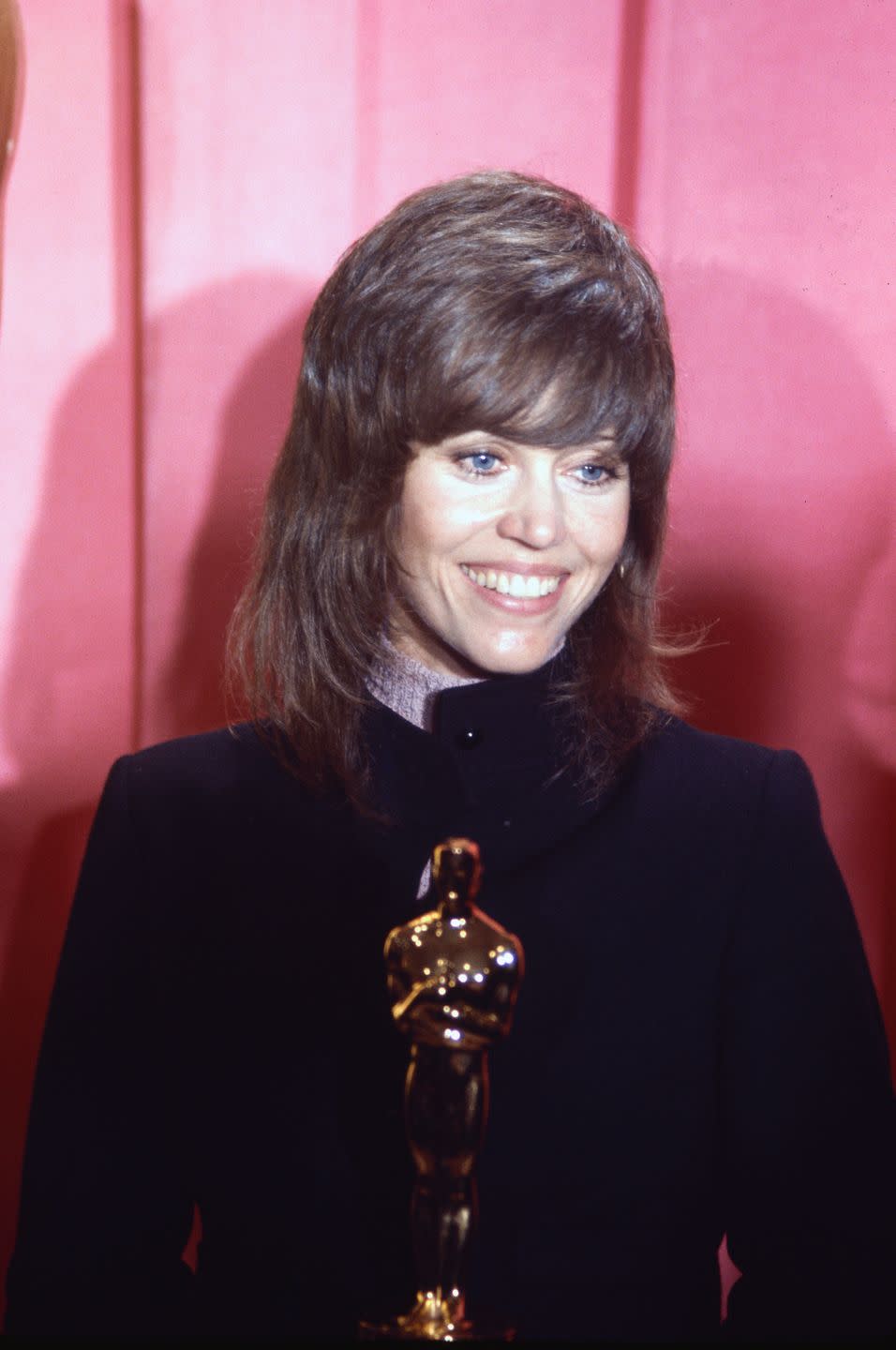 Actress Jane Fonda at Academy Awards