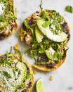 <p><a href="https://www.delish.com/cooking/recipe-ideas/a27168236/tostada-recipe/" rel="nofollow noopener" target="_blank" data-ylk="slk:Tostadas;elm:context_link;itc:0;sec:content-canvas" class="link ">Tostadas</a> might just be the perfect meal—these fried corn tortillas are easy to buy at the supermarket, AND they have all the delicious crunch of a tortilla chip, but can act as a vehicle for whatever toppings you like. Here, that means creamy <a href="https://www.delish.com/cooking/recipe-ideas/a35047896/refried-pinto-beans-recipe/" rel="nofollow noopener" target="_blank" data-ylk="slk:refried beans;elm:context_link;itc:0;sec:content-canvas" class="link ">refried beans</a> and a chile-spiked <a href="https://www.delish.com/cooking/recipe-ideas/a25661301/how-to-shred-chicken/" rel="nofollow noopener" target="_blank" data-ylk="slk:shredded chicken;elm:context_link;itc:0;sec:content-canvas" class="link ">shredded chicken</a> topping, but feel free to get creative.</p><p>Get the <strong><a href="https://www.delish.com/cooking/recipe-ideas/a39951906/chicken-tostadas-recipe/" rel="nofollow noopener" target="_blank" data-ylk="slk:Chicken Tostadas recipe;elm:context_link;itc:0;sec:content-canvas" class="link ">Chicken Tostadas recipe</a></strong>.</p>