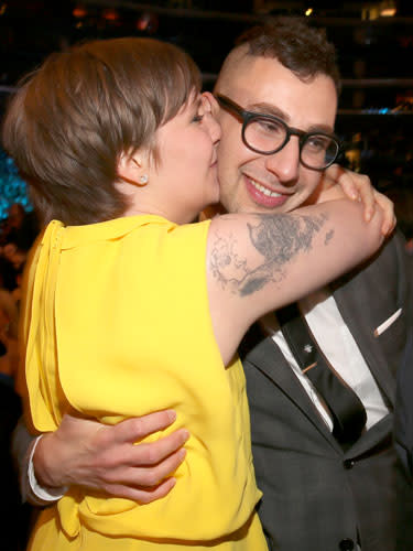 Lena Dunham and Jack Antonoff