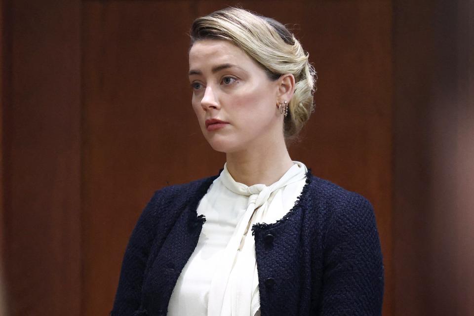 Amber Heard in court