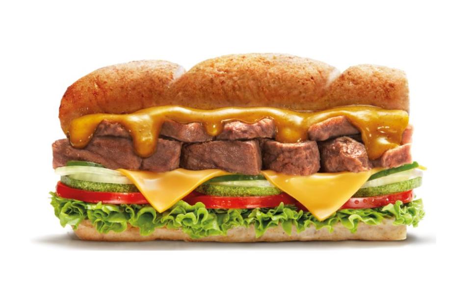 Subway Japanese Curry Sub Beef