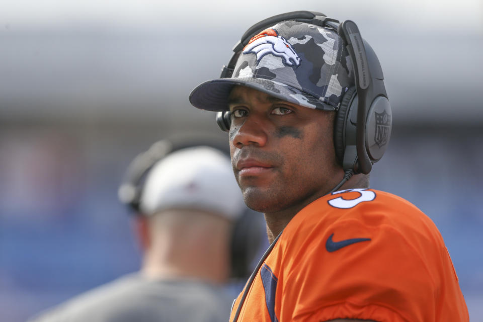 Will the Denver Broncos make the playoffs with new quarterback Russell Wilson? (AP Photo/Joshua Bessex)