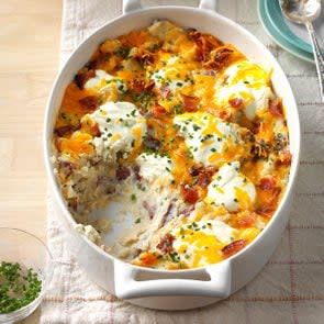 loaded red potato casserole