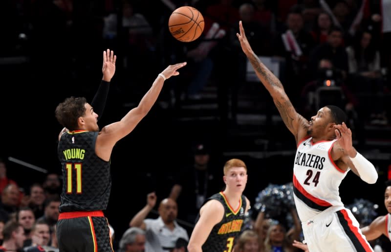 NBA: Atlanta Hawks at Portland Trail Blazers