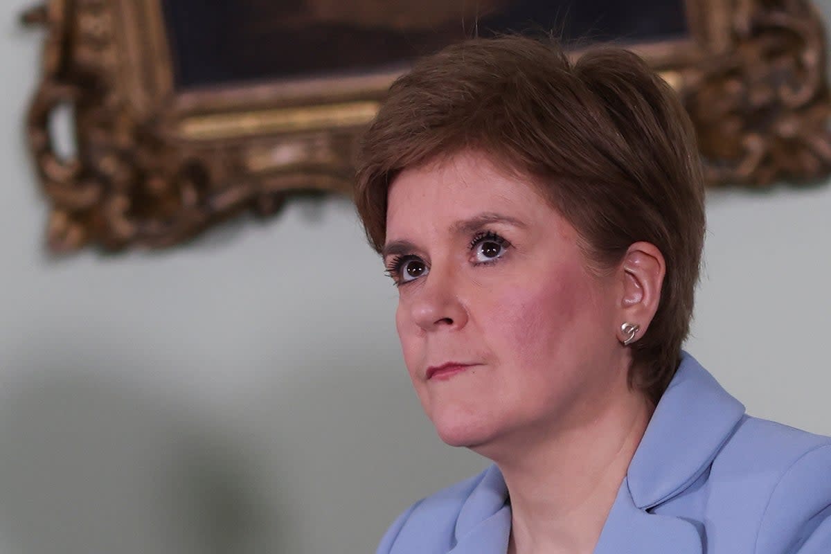 Scotland’s First Minister Nicola Sturgeon has described the day the US Supreme Court decided to overturn Roe v Wade as ‘one of the darkest days for women’s rights in my lifetime’ (Russell Cheyne/PA) (PA Wire)