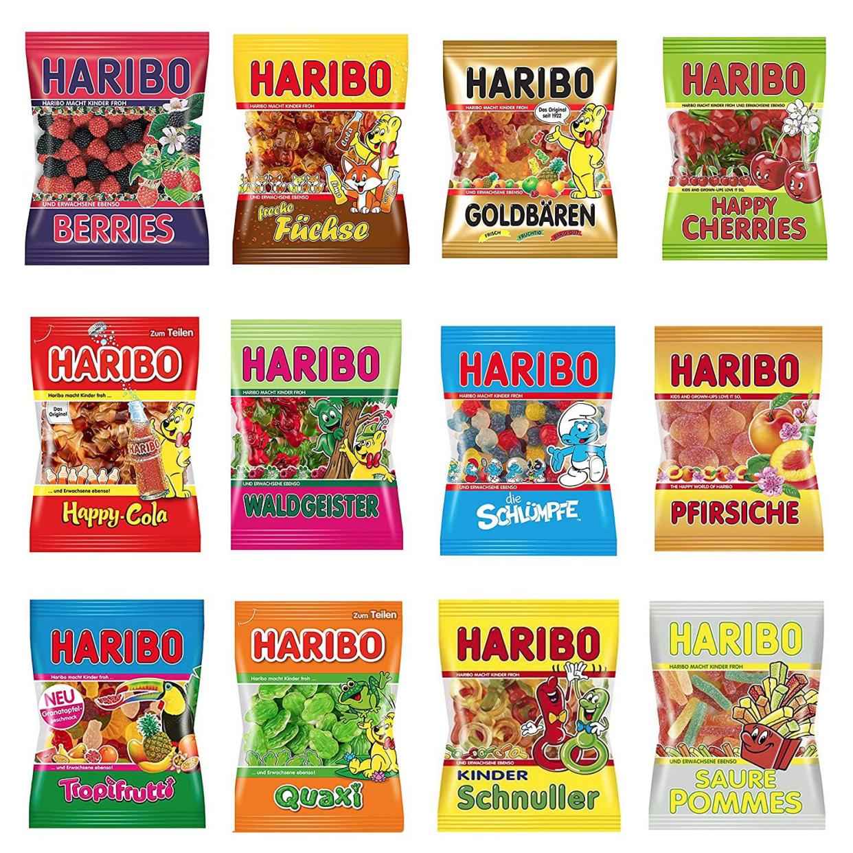5LB German Haribo Gummy Candy Bulk Assortment