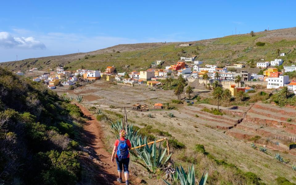 Rugged and unspoil: Arure in the Valle Gran Rey in La Gomera