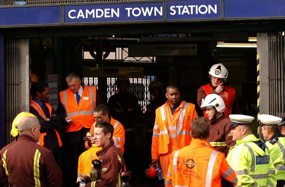 Stock image at Camden Town Tube (PA)