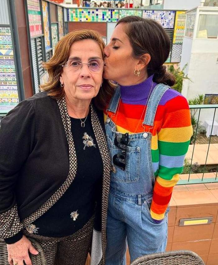 Anabel Pantoja y su madre