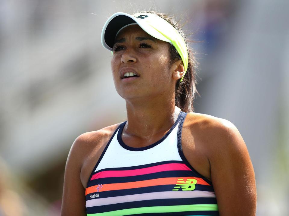 Heather Watson fell short of the main draw in China: Getty