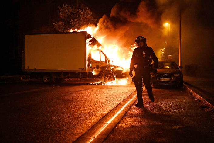 Image: FRANCE-POLICE-CRIME-DEMO (Sebastien Salom-Gomis / AFP via Getty Images)