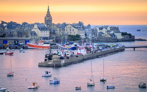 Sunset over Roscoff - Credit: GETTY