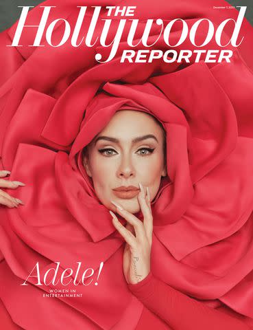 <p>RuvÃ©n Afanador</p> Adele on the cover of The Hollywood Reporter