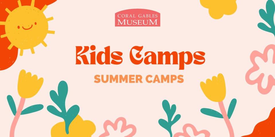 Kids Camps, Summer Camps en el Museo de Coral Gables en agosto. Para niños de 5 a 11 años. Cortesía