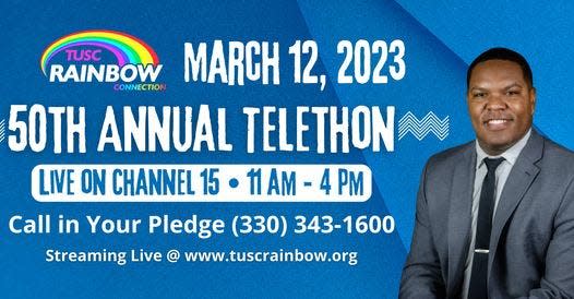 The Rainbow Connection's 50th annual telethon will be telecast live in Channel 15 from 11 a.m. to 4 p.m. March 12.