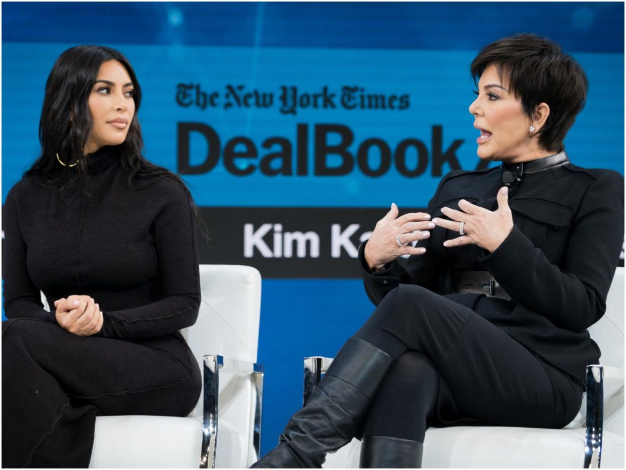 Kim Kardashian and Kris Jenner