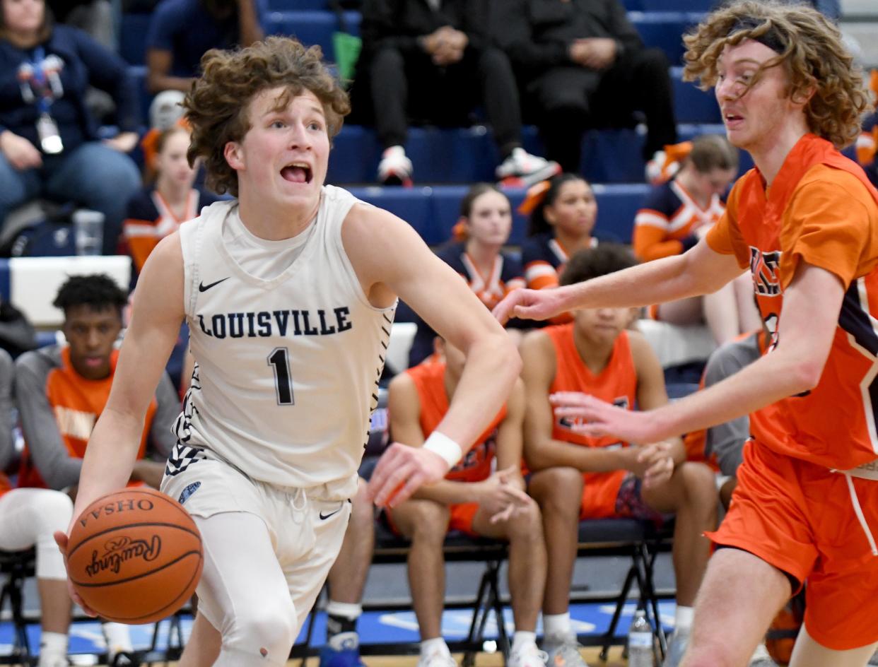 Will Aljancic finished his high school career as Louisville's all-time leading scorer with 1,409 points.