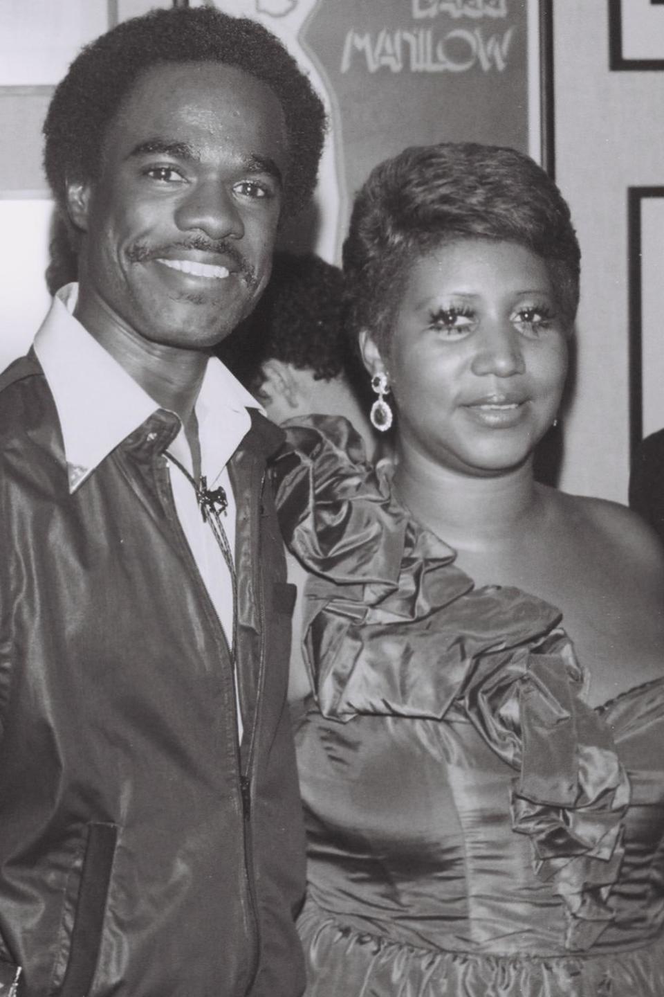 Wonderful memories: Glynn Turman with Aretha Franklin in 1981 (Rex Features)