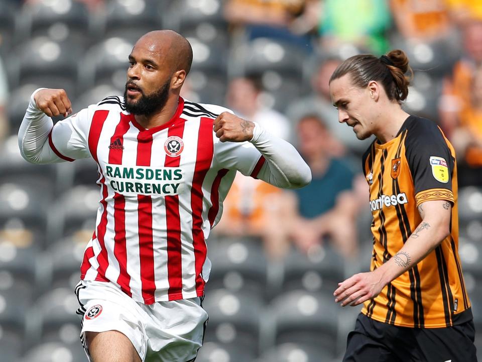 Hull vs Sheffield United: David McGoldrick double helps Blades near end to Premier League exile