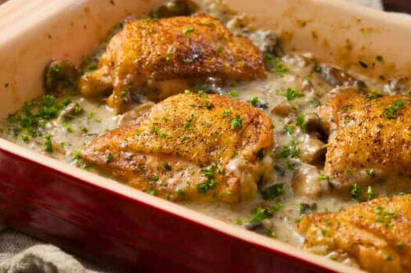 Picture of chicken casserole