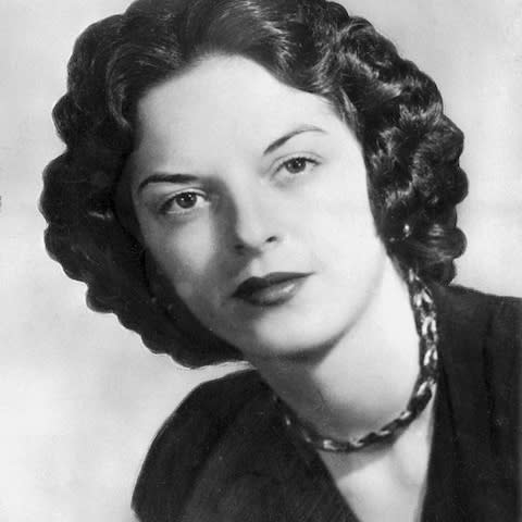 Carolyn Bryant, now Donham, in 1955 - Credit: AP