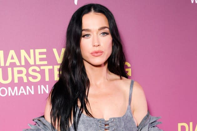 Katy Perry attends the "Diane von Furstenberg - Woman In Charge" Premiere at Silencio Des Pres on June 24, 2024 in Paris, France.  - Credit: Julien Hekimian/Getty Images