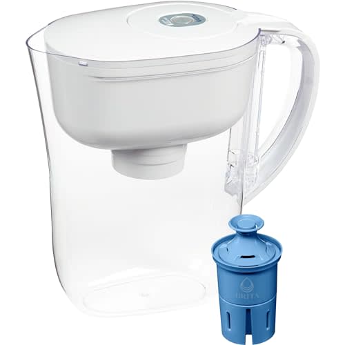 Brita Metro Water Filter Pitcher, BPA-Free Water Pitcher, Replaces 1,800 Plastic Water Bottles…