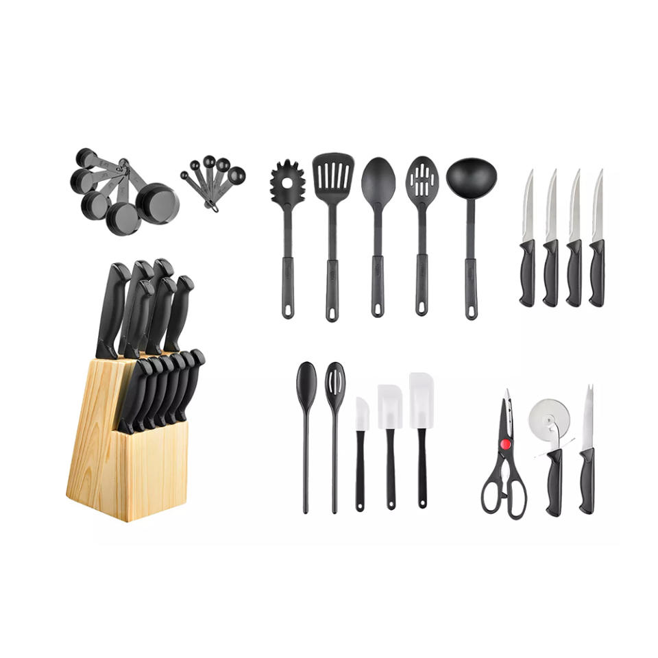 Hampton Forge 40-piece Culinary Set. (Photo: Target)