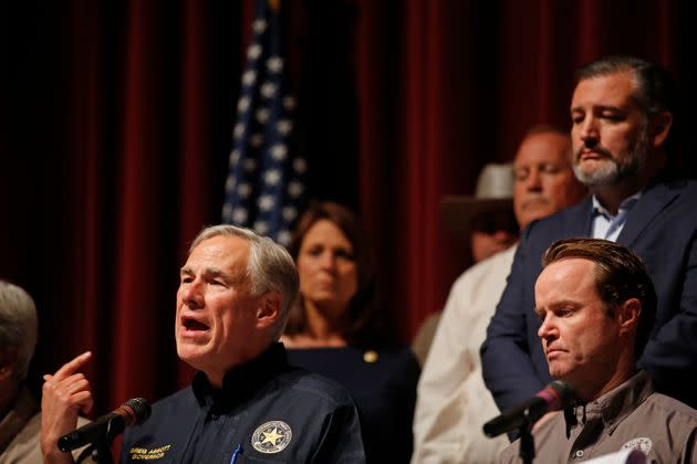 Texas Gov. Greg Abbott speaks during a news conference in Uvalde, Texas Wednesday, May 25, 2022. (AP Photo/Dario Lopez-Mills) (Photo: via Associated Press)