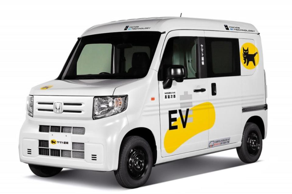 圖為全新登場的可換電純電貨車MEV-Van。(圖片來源/ Honda)