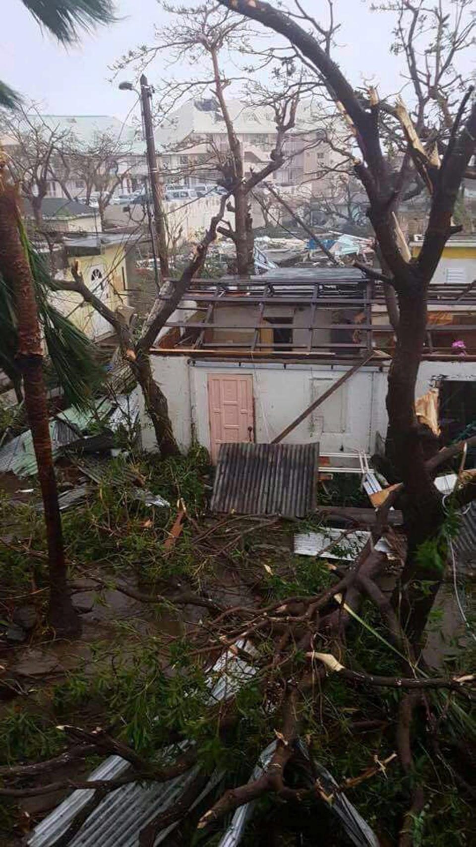 <p>View of the aftermath of Hurricane Irma on Sint Maarten Dutch part of Saint Martin island in the Caribbean, Sept. 7, 2017. (Photo: Netherlands Ministry of Defence/Handout via Reuters) </p>