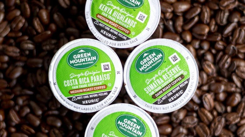 Green Mountain coffee K cups