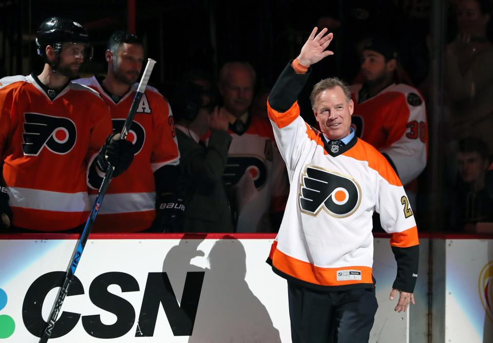 Former Philadelphia Flyers forward Brian Propp.