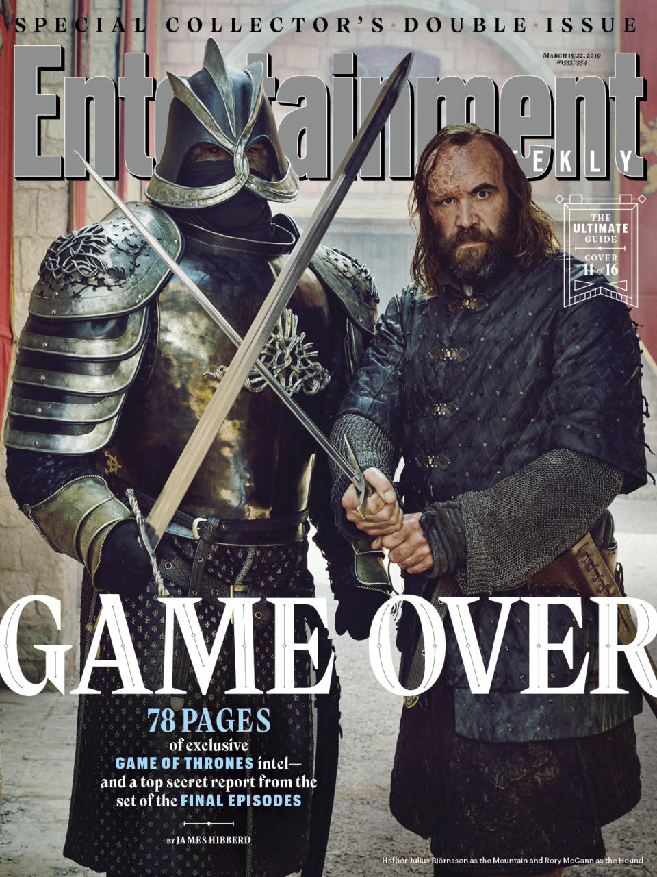 The Mountain and the Hound (Photo: Marc Hom for EW)