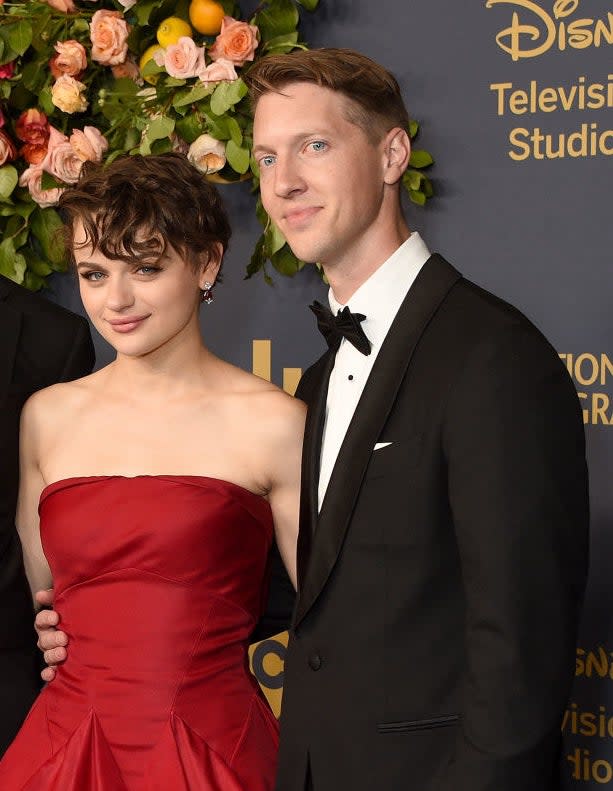 Joey and Steven at the 2019 Emmy Party red carpet