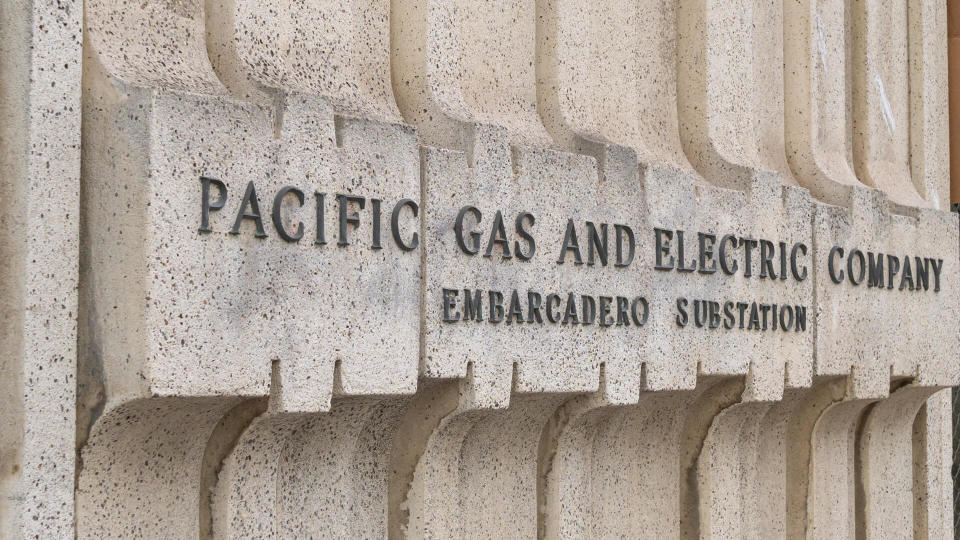 SAN FRANCISCO, CA – APRIL 24, 2018: Pacific Gas & Electric location located in San Francisco Embaradero.