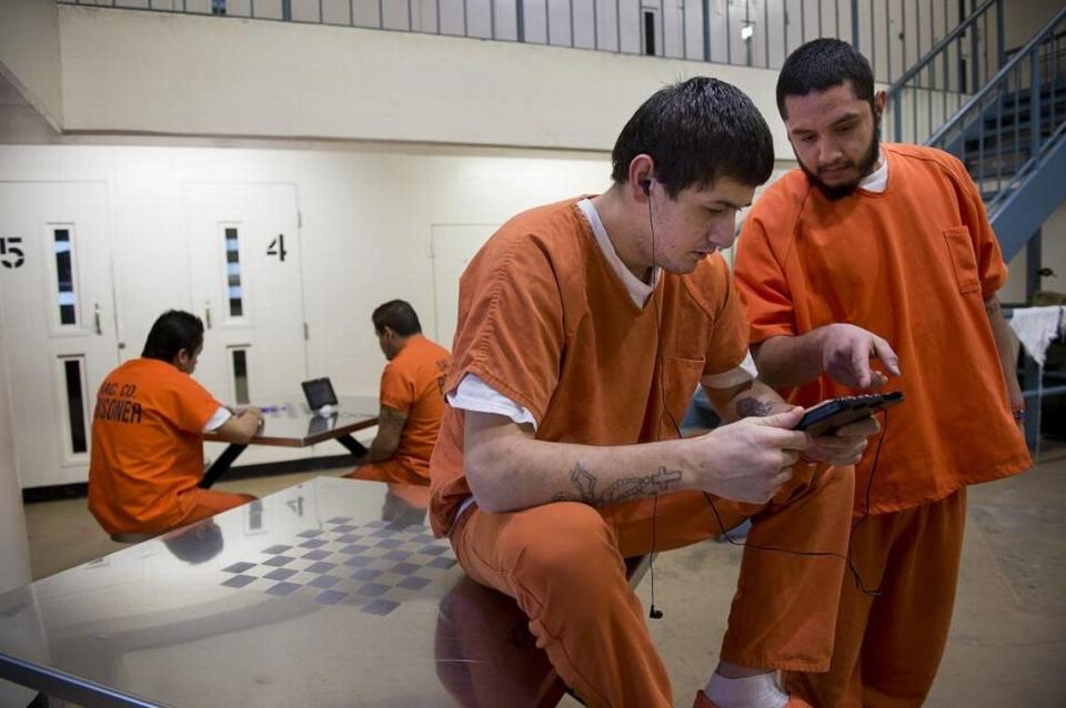 Sacramento Jail inmates keep in digital touch with families, reducing recidivism.