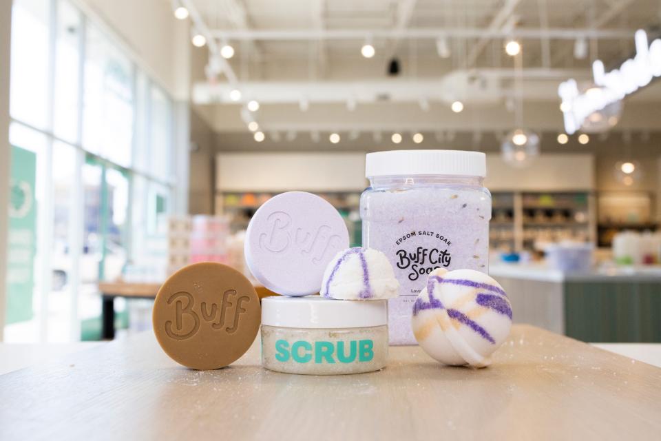 Buff City Soap Self Care inspired products.