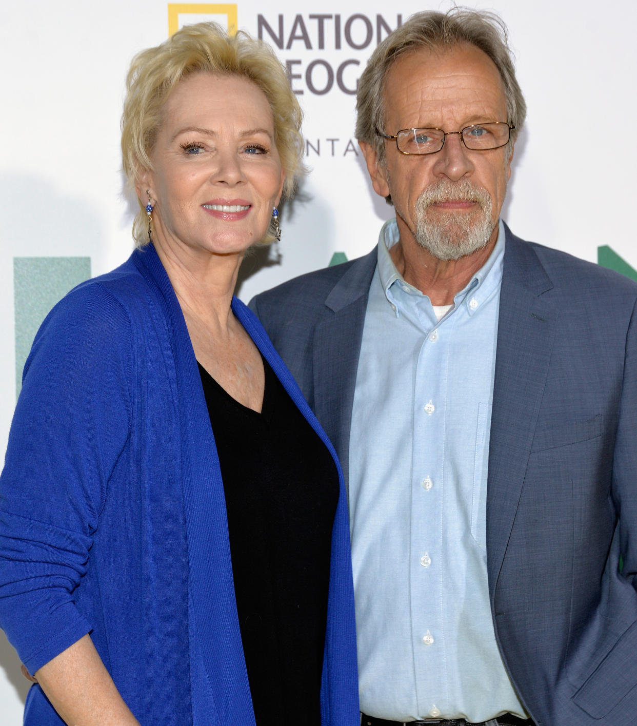 Jean Smart and Richard Gilliland arrive at the premiere of National Geographic Documentary Films' 'Jane'  at the Hollywood Bowl on October 9, 2017. (Michael Tullberg / Getty Images)