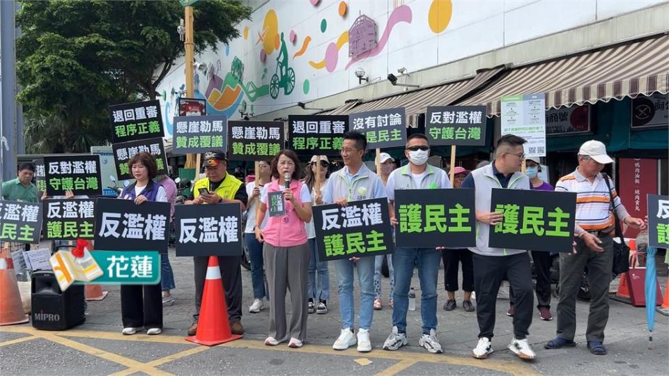 民進黨全台反濫權宣講　民眾路過比讚力挺