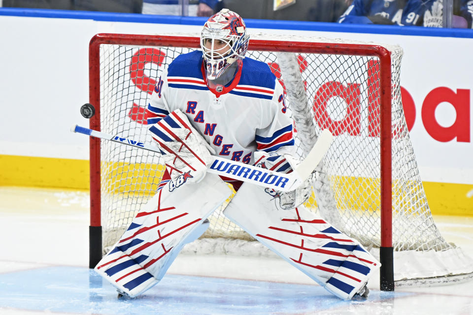 New York Rangers Goalie Igor Shesterkin (31) 