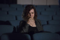 <p>Netflix caused controversy with this 13-part series narrated by Hannah Baker (Katherine Langford), a bullied teen who ended her life by slitting her wrists in a bathtub. This dead girl left a parting gift for her tormentors by making a series of audiotaped recordings explaining why it was their fault that she killed herself, but some parents thought the series glamorized teen suicide. (Photo: Beth Dubber/Netflix) </p>