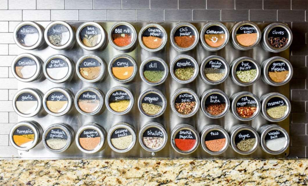 <p><a href="https://jessicawellinginteriors.com/easy-diy-giant-magnetic-spice-rack/">Jessica Welling Interiors</a></p>