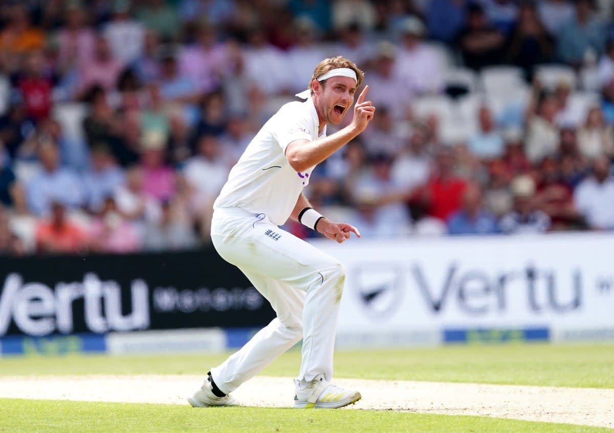 Stuart Broad starred for England on the first morning (Mike Egerton/PA) (PA Wire)