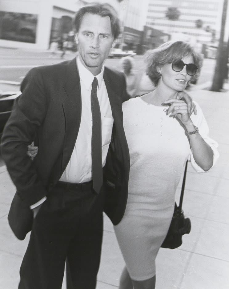 Jessica Lange and Sam Shepard step out in 1990. (Photo: The LIFE Picture Collection/Getty Images)